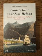 Laatste boot naar Sint-Helena - Ron Moerenhout, Ophalen of Verzenden, Zo goed als nieuw, Nederland