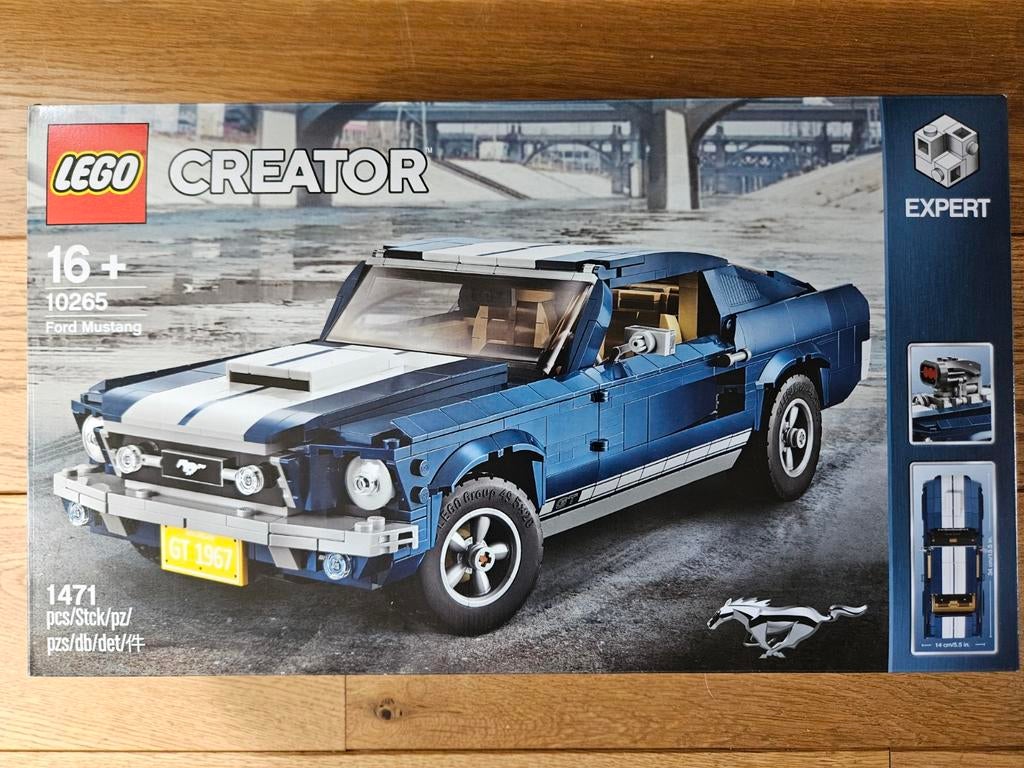 LEGO 10265 Creator Expert  Ford Mustang - Nieuw!, Ophalen of Verzenden, Nieuw, Complete set, Lego