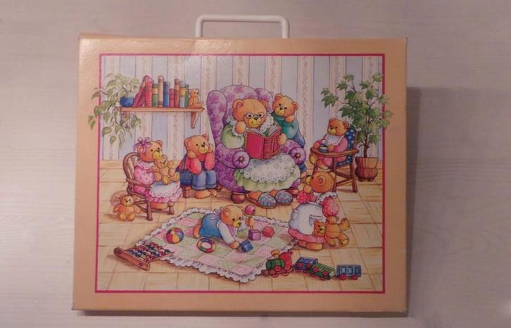 OPBERGMAP / dossiermap / map met gezellige BEREN FAMILIE, Diversen, Schrijfwaren, Zo goed als nieuw, Ophalen of Verzenden