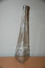 Vaas met lont.               Met driehoek bodem., Huis en Inrichting, Overige materialen, Gebruikt, Ophalen of Verzenden, Kaars