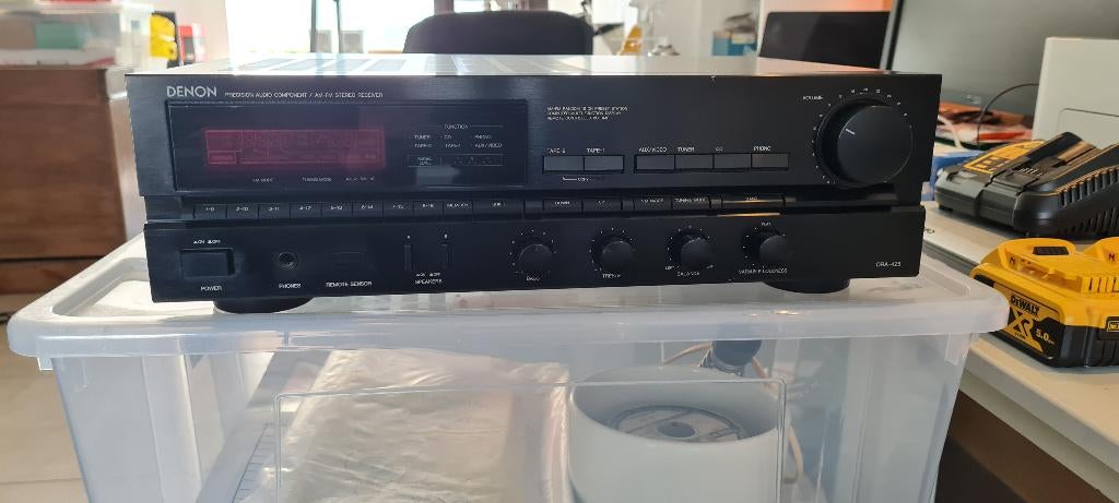 Denon AM/FM stereo versterker, Overige merken, Gebruikt, Ophalen of Verzenden, Minder dan 60 watt
