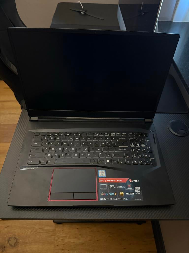 MSI GE75 Raider gaming laptop rtx 2080, Ophalen, Met videokaart, Zo goed als nieuw, Gaming