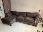Urban Sofa bank velvet taupe 3.40 breed, Gebruikt, 100 tot 125 cm, Klassiek, 300 cm of meer