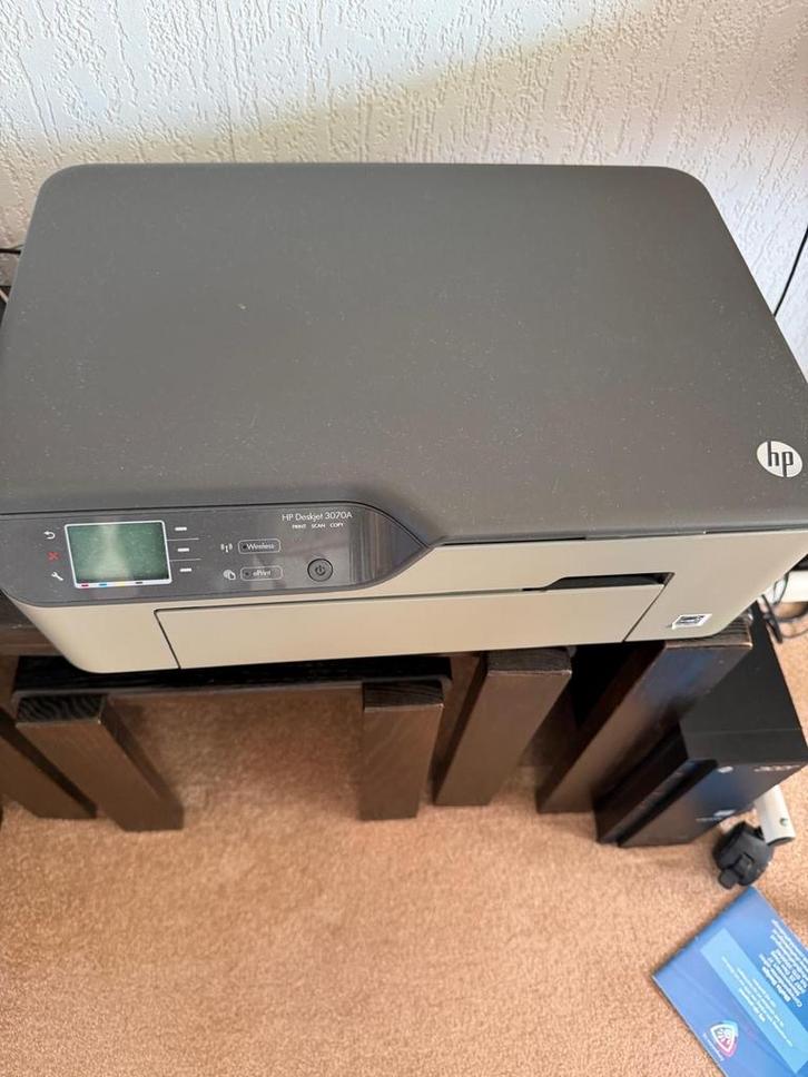 HP Deskjet 3070A All-in-One Printer, Computers en Software, Printers, Gebruikt, All-in-one, Inkjetprinter, Kopieren, Draadloos