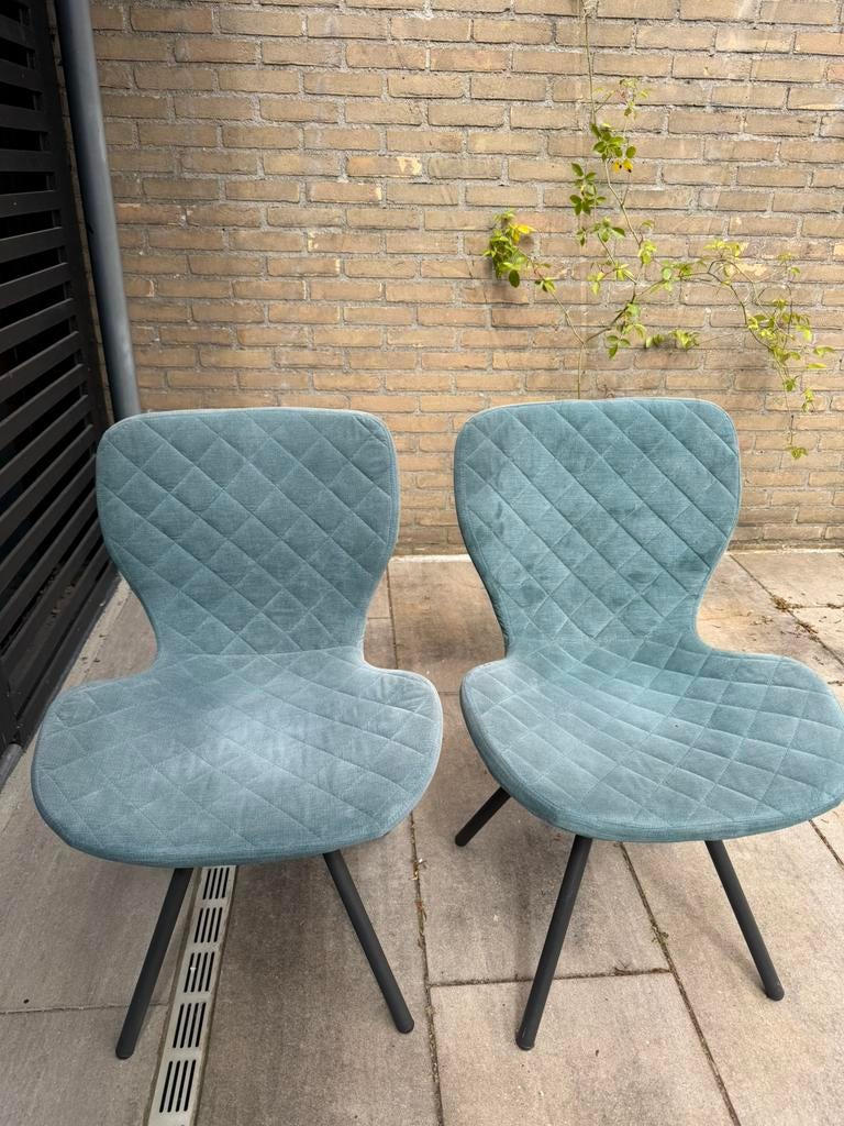 2 eettafelstoelen in goede staat, Huis en Inrichting, Stoelen, Ophalen, Zo goed als nieuw, Overige kleuren, Twee