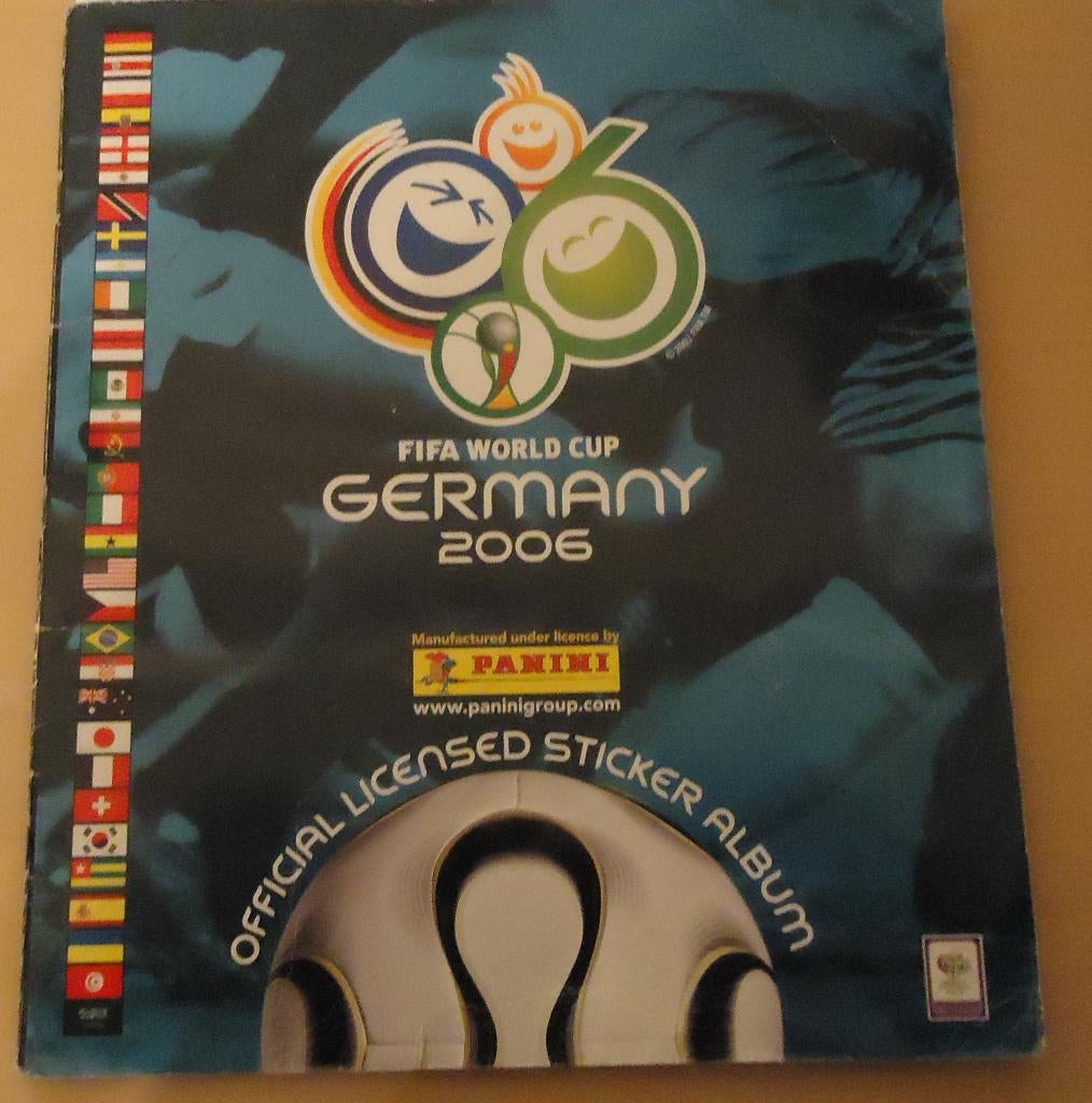 PANINI STICKER ALBUM VOETBAL WORLD CUP GERMANY 2006, Verzenden, Zo goed als nieuw, Sticker