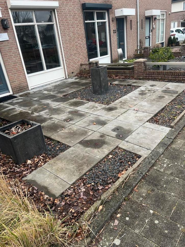 Tegels 60x60 cm  Zelf verwijderen Gratis!, Tuin en Terras, Tegels en Klinkers, Gebruikt, Terrastegels, Keramiek, 10 m² of meer