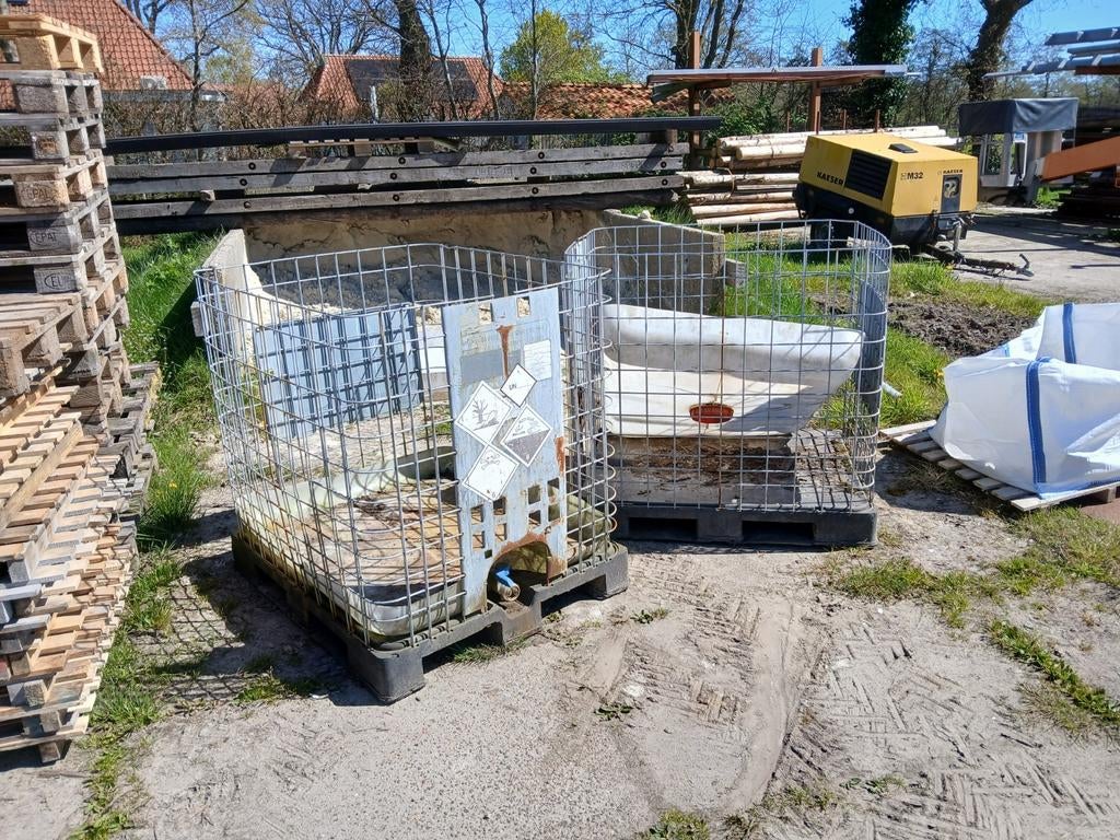 Ibc kratten voor opslag, Doe-het-zelf en Verbouw, Ophalen