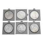 Zes zilveren liberty head dollars. 1921 t/m 1923, Ophalen of Verzenden, Noord-Amerika, Losse munt, Zilver