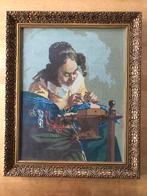 Borduurwerk in goudkleurige lijst, Ophalen, Gebruikt, Overige typen