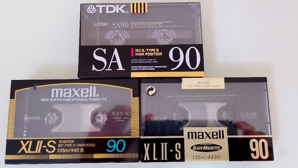 3 Nieuwe maxell & Tdk cassette banden, Cd's en Dvd's, Cassettebandjes, 2 t/m 25 bandjes, Ophalen of Verzenden, Pop, Nieuw in verpakking