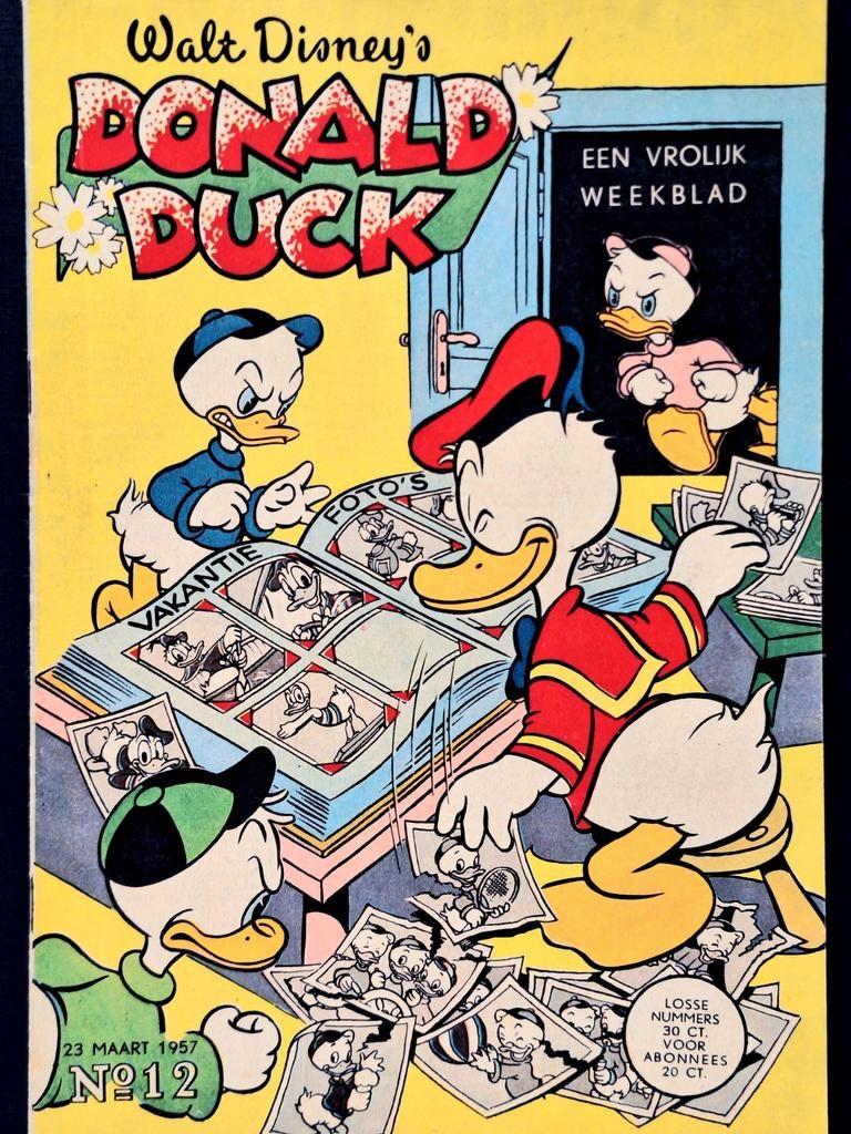 Donald Duck 1957 nr. 12, Eén stripboek, Ophalen of Verzenden, Zo goed als nieuw