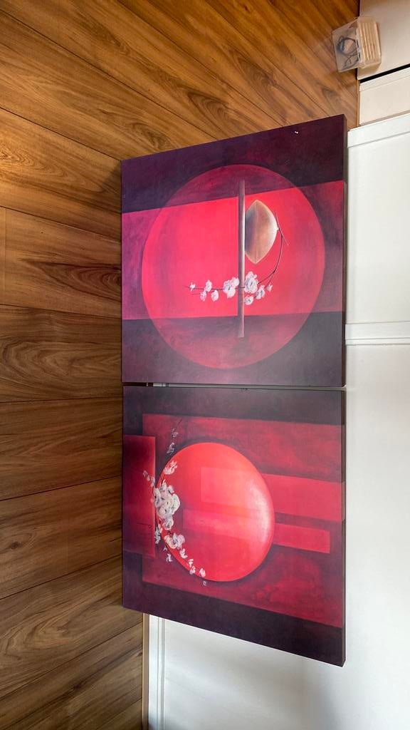 Bernadette Triki - kunstdruk, Ophalen, 69 cm, Gebruikt, Oosters