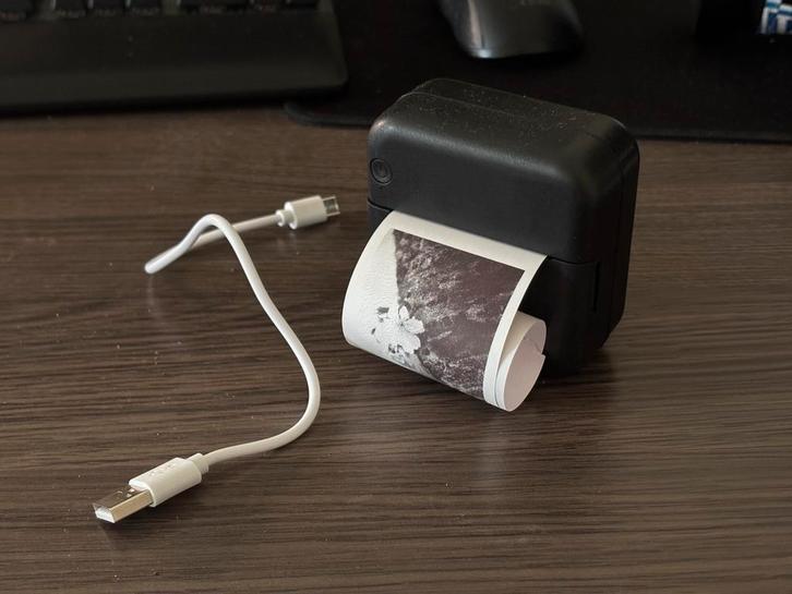 Mini thermische printer bluetooth MXW01 ‘catprinter’ inc BTW, Computers en Software, Labelprinters, Zo goed als nieuw, Ophalen of Verzenden