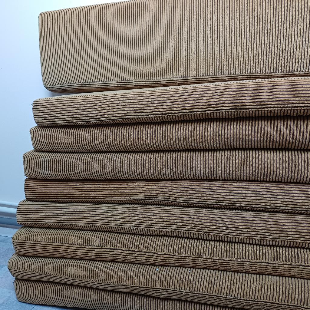 kussens voor eventueel boot of kerkbanken, Huis en Inrichting, Ophalen, Zo goed als nieuw, Bruin, Overige vormen