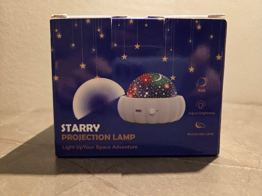 Nieuwe Roze Sterren Projectie Lamp - Nachtlampje, Kinderen en Baby's, Speelgoed | Overig, Ophalen of Verzenden, Nieuw, Meisje