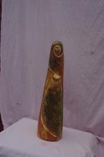 Sculptuur van een dame met schaaltje, Ophalen of Verzenden