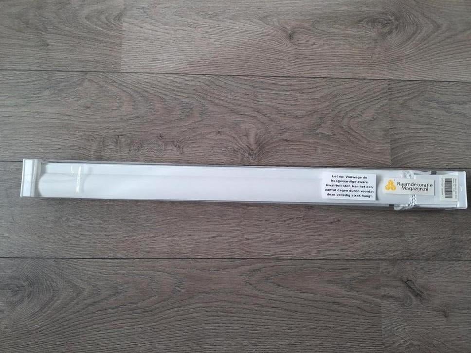 Duo rolgordijn wit maat 70 cm x 175 cm, Ophalen, Minder dan 50 watt