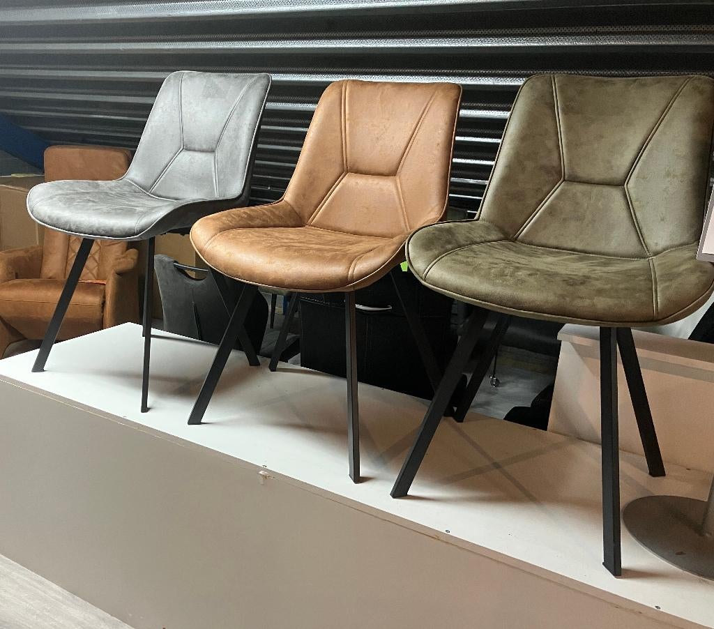 nieuwe stoelen 50 euro diverse modellen in 3 kleuren, Huis en Inrichting, Stoelen, Ophalen, Overige kleuren, Nieuw, Stof