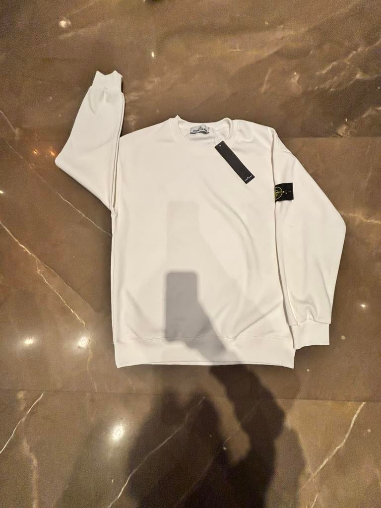 White Stone Island Sweater Size S, Verzenden, Nieuw, Maat 48/50 (M), Wit