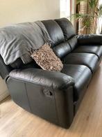 Bank zwart 3zits, Ophalen, Gebruikt, Minder dan 75 cm, 150 tot 200 cm