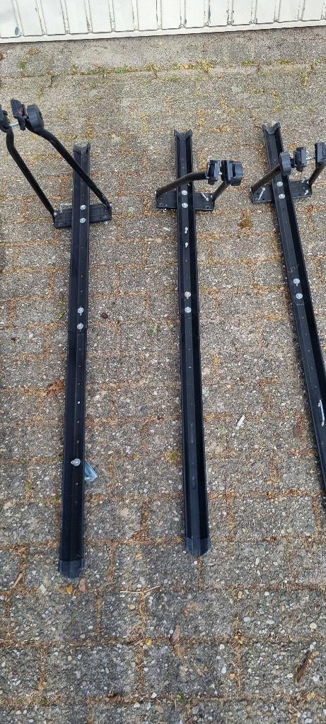 Fietsendragers 3stuks voor op imperial, Auto diversen, Fietsendragers, Ophalen, 3 fietsen of meer, Gebruikt, Dakdrager