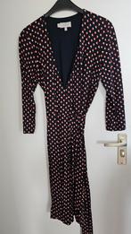 Hobbs London wikkeljurk maat S 36/38 navy met patroon, Kleding | Dames, Hobbs London, Ophalen of Verzenden