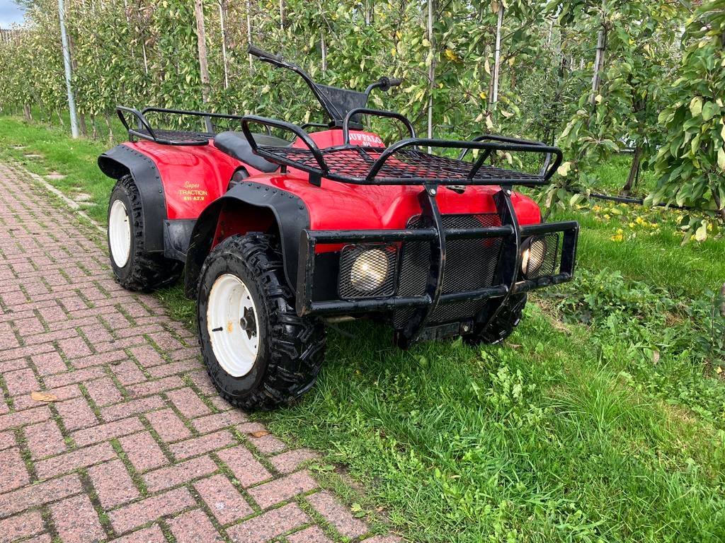 Zeldzaam!!! Diesel quad met Lombardini motor, Motoren, Quads en Trikes