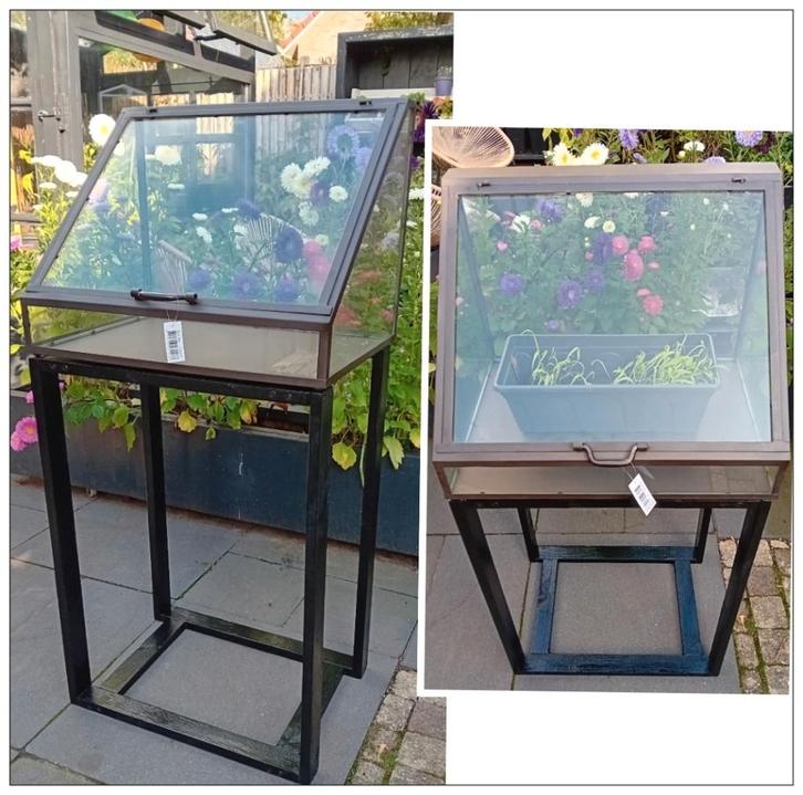 Moestuin kas, kweekkas, greenhouse glas/staal NIEUW, Tuin en Terras, Kassen, Nieuw, Staal, Glas, Ophalen