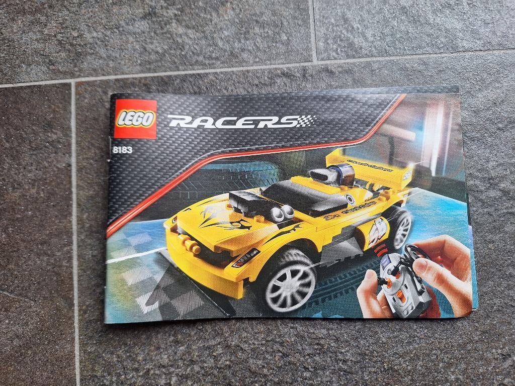 LEGO Track Turbo RC 8183, Lego, Ophalen of Verzenden, Zo goed als nieuw, Compleet
