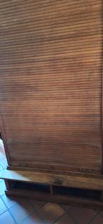 Antieke kast, vintage eiken archief kast, Huis en Inrichting, Kasten | Boekenkasten, Ophalen, Gebruikt, 25 tot 50 cm, Minder dan 100 cm