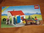 lego 6355 Vintage paarden stal met jockey met instructie, Ophalen of Verzenden, Gebruikt, Lego