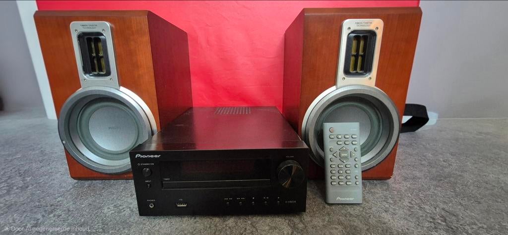 Pioneer Microset X-HM26 met speakers en afstandsbediening, Ophalen, Gebruikt, Pioneer, Microset