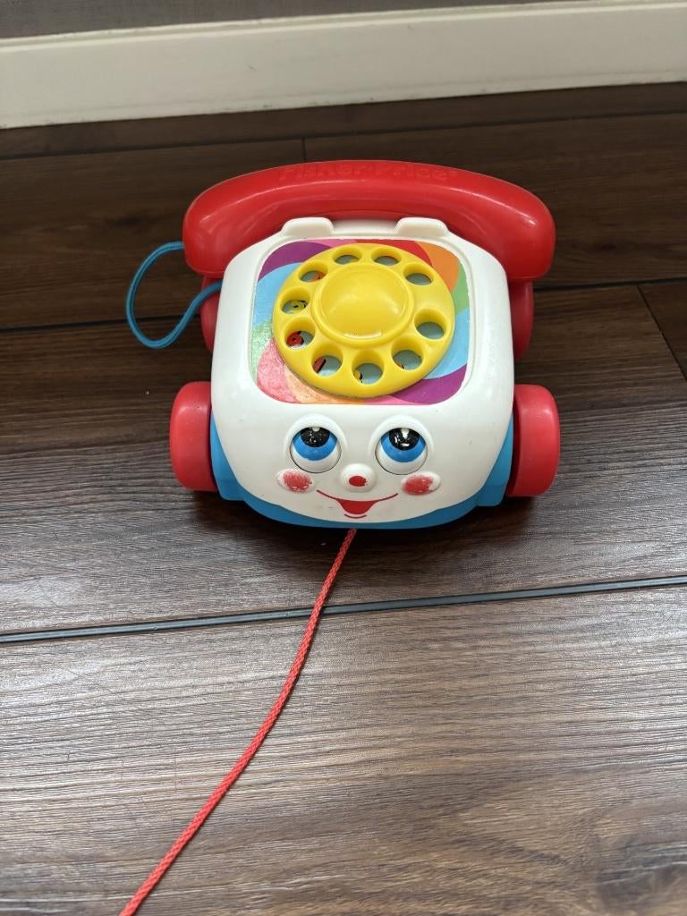 Speelgoedtelefoon Fisherprice baby-dreumes, Kinderen en Baby's, Speelgoed | Fisher-Price, Ophalen of Verzenden, Gebruikt, Duw- of Trekspeelgoed
