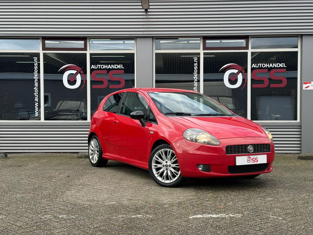 Fiat Grande Punto 1.4-16V Sport | AIRCO TREKHAAK LMV CRUISE, Auto's, 15 km/l, Gebruikt, 4 cilinders, 400 kg