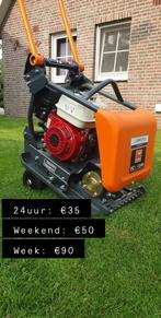 Trilplaat 83kg TE HUUR, Ophalen, Zo goed als nieuw