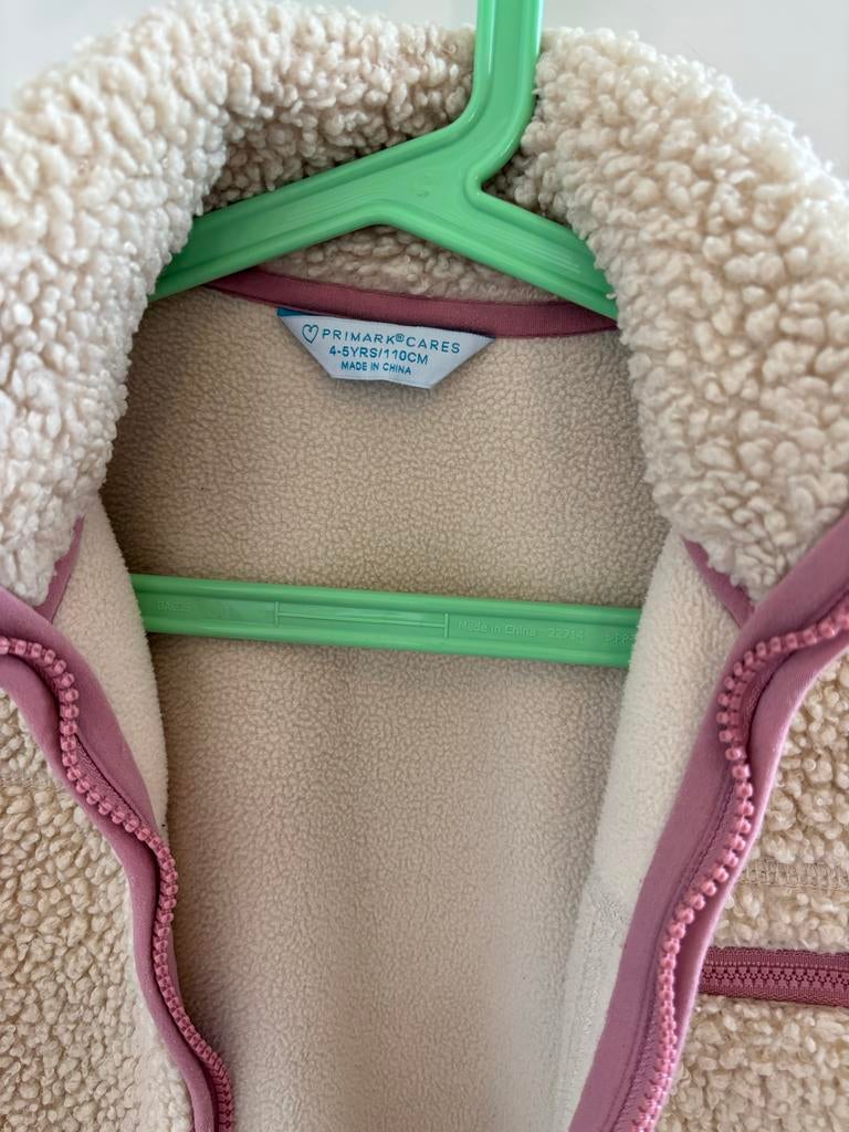 Primark Cares teddy jasje maat 4 jaar, Ophalen of Verzenden, Gebruikt, Meisje