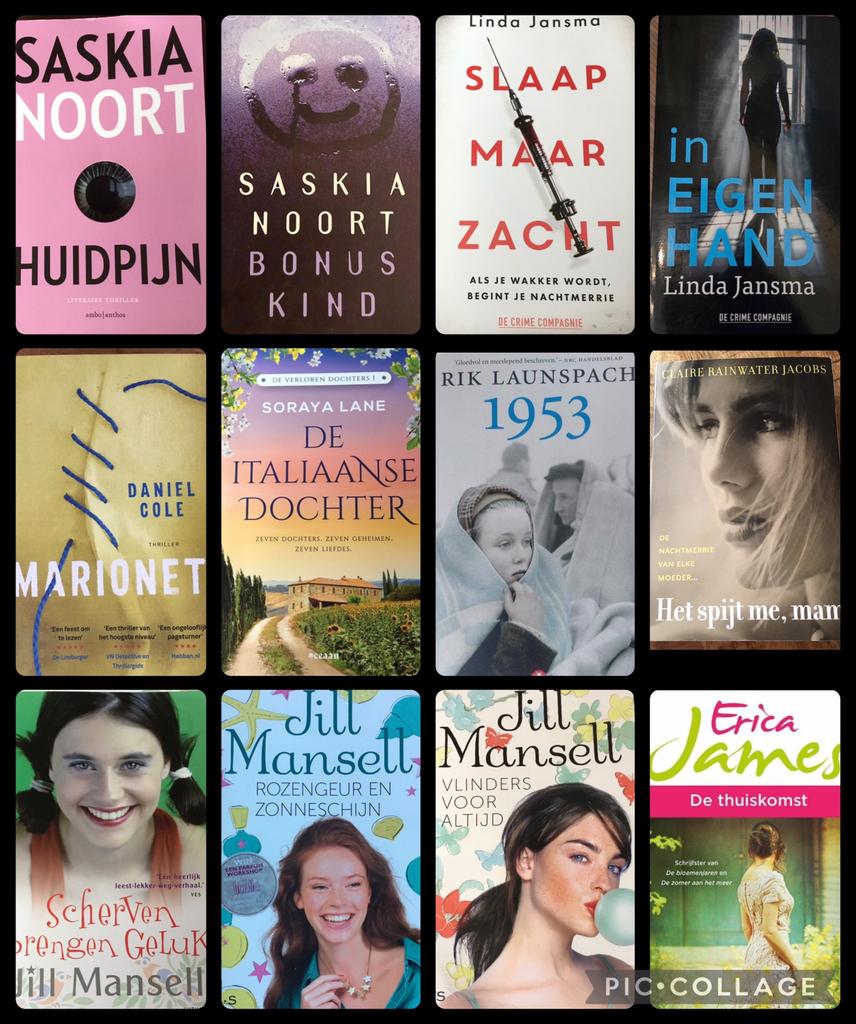 Doos met 12 geweldige, spannende, mooie, prachtige boeken., Ophalen of Verzenden, Zo goed als nieuw