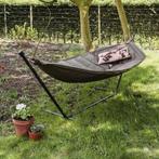 Fatboy hangmat met standaard en opberghoes - donkergroen, Ophalen, Zo goed als nieuw, Met standaard, Eenpersoons