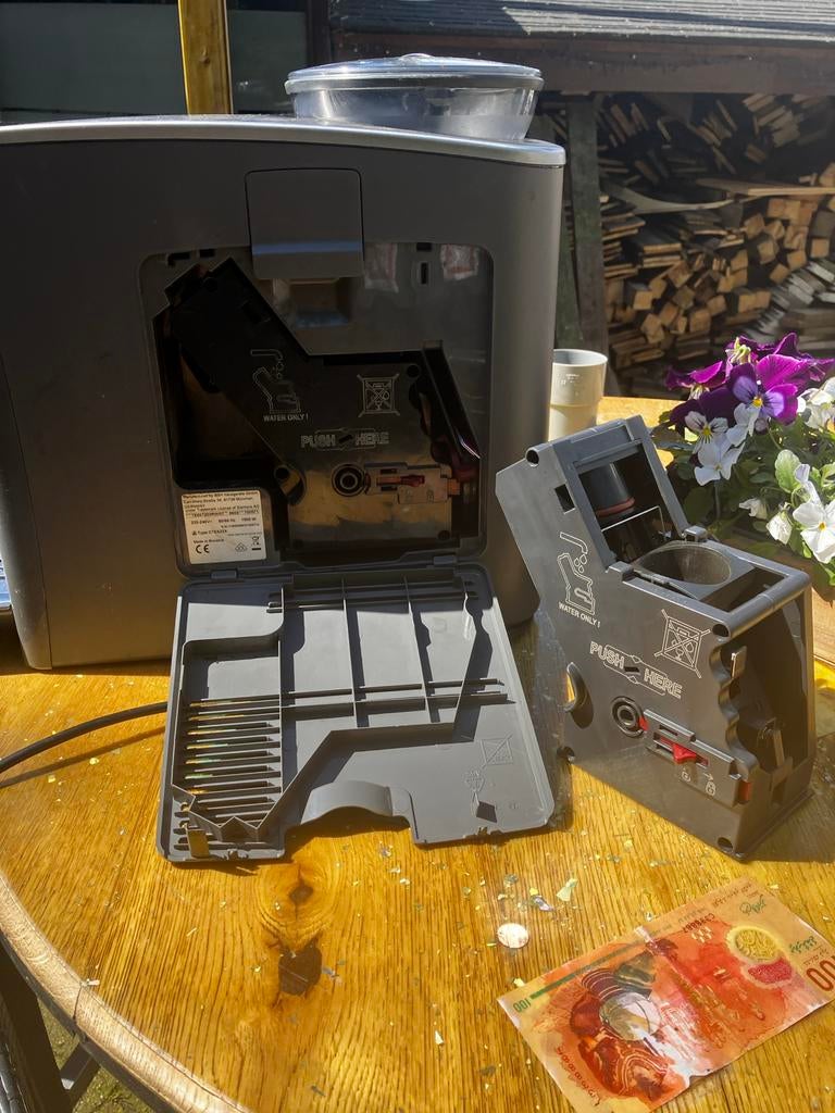 Siemens EQ6 700 serie koffiemachine met storing, Witgoed en Apparatuur, Koffiezetapparaten, Ophalen of Verzenden, Niet werkend