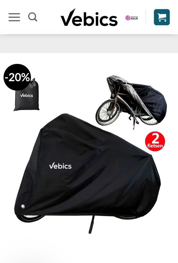 Fietshoes. Een nieuwe niet gebruikte fietshoes, Ophalen, Nieuw, Vebics