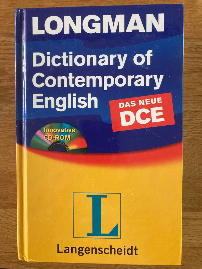 Longman Dictionary of Contemporary English + CD-ROM, Ophalen of Verzenden, Zo goed als nieuw, Overige uitgevers, Engels