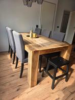 Massieve Sheesham Hout Meubels - Serie Carbone (Weba), Ophalen, Gebruikt, Teakhout, 200 cm of meer