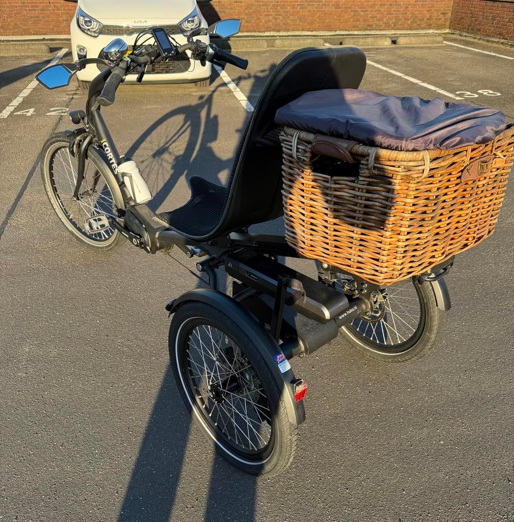 Huka Cortes driewieler met mand - Zo goed als nieuw, Ophalen, Zo goed als nieuw