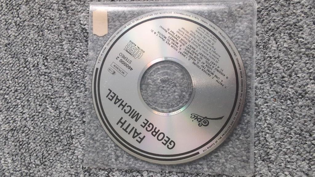 George Michael - Faith CD (1987), Cd's en Dvd's, Cd's | Pop, Gebruikt, 1980 - 1989, Ophalen of Verzenden
