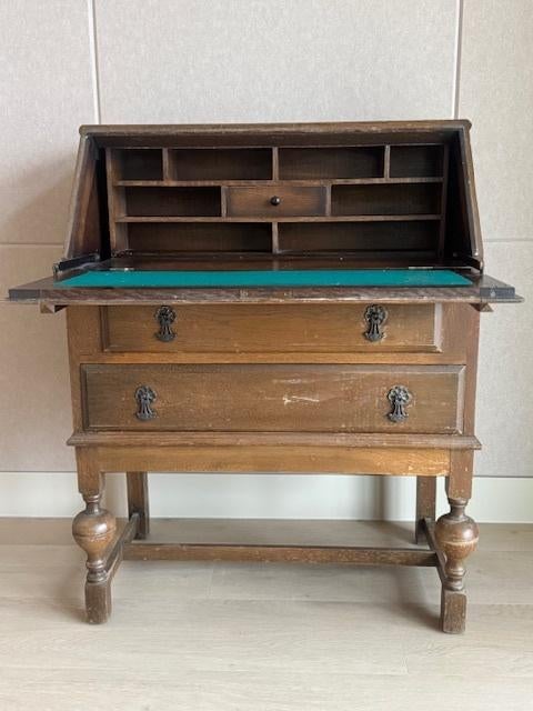 Vinted klep secretaire, Antiek en Kunst, Antiek | Meubels | Kasten, Ophalen