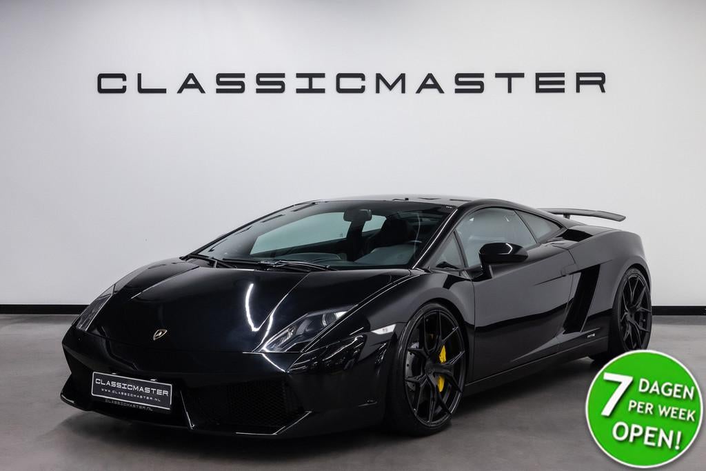 Lamborghini Gallardo 5.2 V10 LP560-4 e-gear Btw auto, Fiscal, Auto's, Lamborghini, Automaat, Gebruikt, Zwart, 5204 cc
