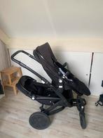 Joolz Geo 2 Duo - Zwarte duowagen met accessoires, Kinderen en Baby's, Kinderwagens en Combinaties, Duowagen, Zo goed als nieuw