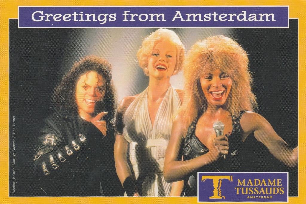 Ansichtkaart, Artiest, Madame Tussauds  (807), Verzenden, 1960 tot 1980, Sterren en Beroemdheden