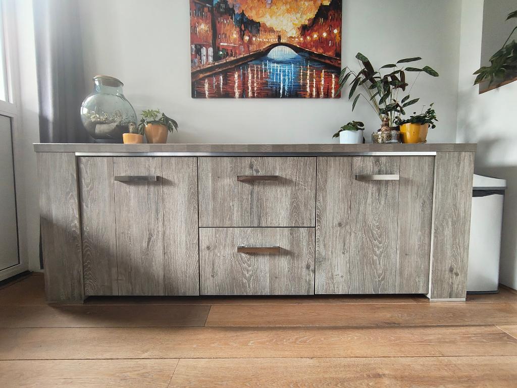 Dressoir Francisco van Pronto, Met deur(en), Zo goed als nieuw, 200 cm of meer, 25 tot 50 cm